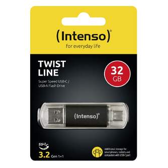 MEMORIA USB INTENSO 32GB TIPO A C FLASH 3.2