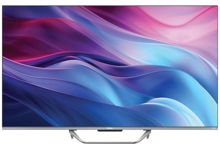 TV HAIER 55" QLED H55Q80FUX - 4K Ultra HD, Bluetooth, Peana central, HDR10+, Dolby Atmos