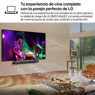 TV LG 55%%%quot; 55QNED87A6B UHD QNED EVO MINILED ALFA8