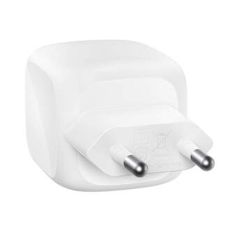 CARGADOR BELKIN 2XUSB C 50W GAN CARGA RAPIDA BLANC