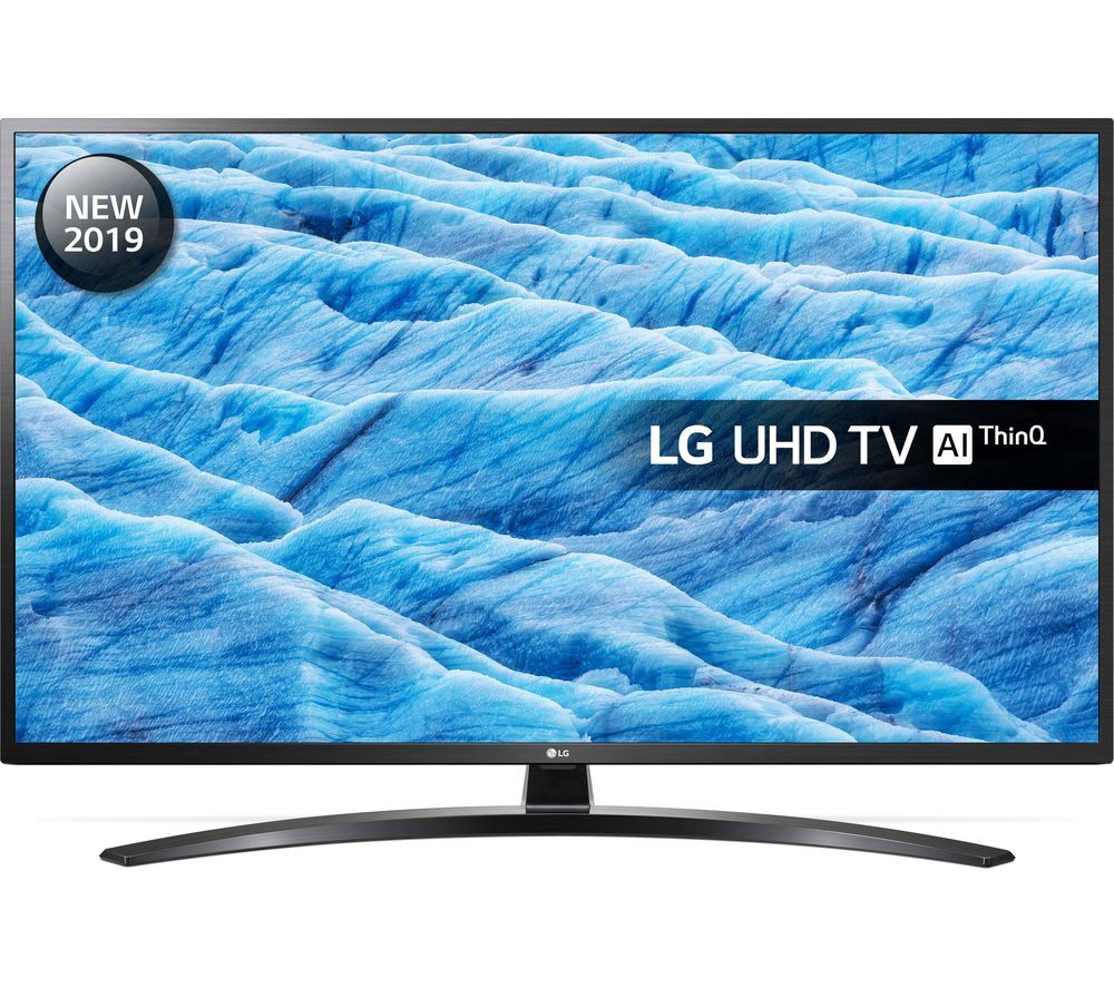 TV LG 55" 55UM7450PLA - 4K UHD IPS, Smart TV IA ThinQ, 4K Active HDR, QuadCore 10bits, DTS Virtual X