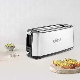 TOST. UFESA TOSTIE DUO PLUS 1400W 2R LARGAS INOX