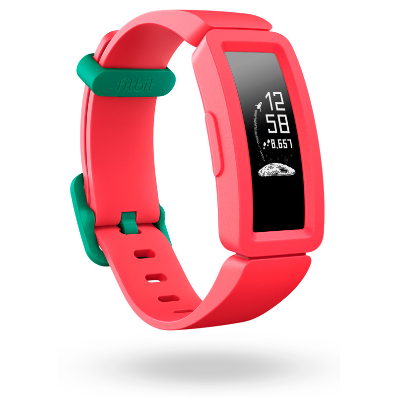 Fitbit Ace 2 y cierre turquesa pulsera actividad para niños smartband infantil sandia batería 4 sueño 2monitores con divertidos incentivos resistente al agua cuenta menta deportiva hasta 5 dias autonomía