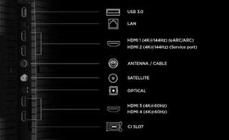 TV TCL 65%%%quot; 65P8L UHD MINILED GOOGLETV 144HZ