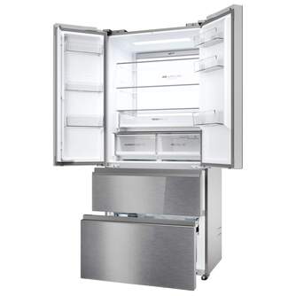 FRI. HAIER HFR7819ENGC 190x83x64 FD NF DISP INOX