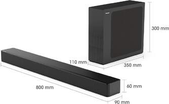 BARRASONIDO HISENSE HS2100 2.1 240W HDMI/USB/BT