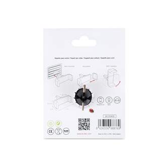 SOPORTE DCU SMARTPHONE UNIVERSAL COCHE NEGRO