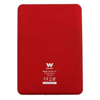 E-BOOK WOXTER SCRIBA 195 EB26-045 6%%%quot; 4GB ROJO