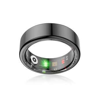 SMARTRING KSIX SATURN NEGRO XL TALLA 12 21,4 mm