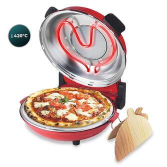 GRILL CECOTEC PIZZA%%%amp;CO 1200W VENTANA 3826