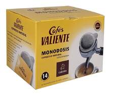 Café monodosis Valiente Express Arabica 100% - 250 gramos