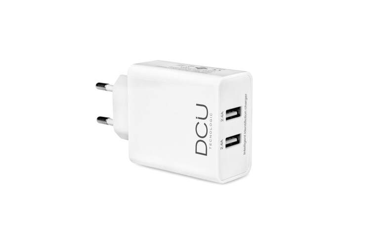 Cargador DCU 2 x USB A de 20 W