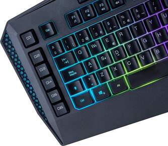 TECLADO NACON PCCL-210ES SEMIMECANICO RGB