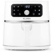 Freidora de aire Flama 641FL - 4,2 litros, 1400 W, 8 programas, Blanca