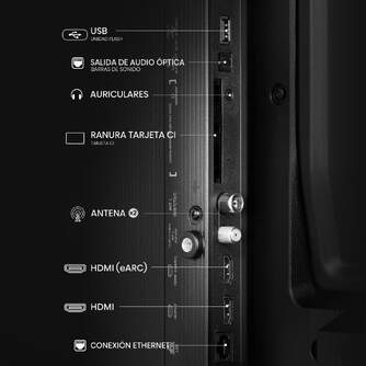 TV HISENSE 32%%%quot; 32A4Q HD SMART TV DOLBY DTS HD
