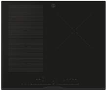 Placa Inducción Hoover HMT65DCS - Zona Flex, 5 fuegos (3 Seleccionables), 60 cm, Negro