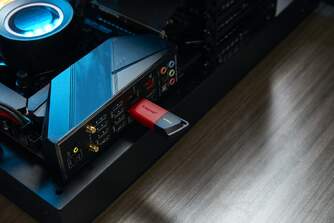 MEMORIA USB KINGSTON 128GB NEGRO/ROJO RETRACTIL