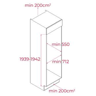 FRICOM. TEKA RBF78780FI 193x69 NF BCO INT 11356002