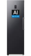 Congelador vertical Samsung RZ70H32HDFEF - 186 x 60cm, 323 litros, Clase D, No Frost+, Negro grafito