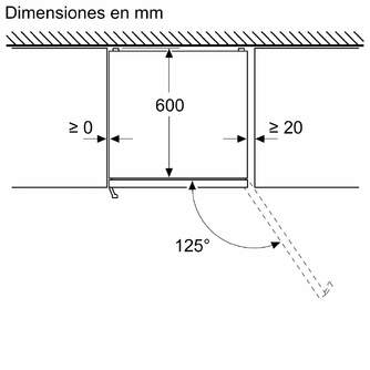 FRICOM. BALAY 3KFB664XE 186x60 NF DSP INOX
