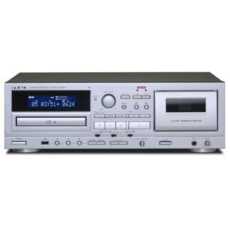 REPRODUCTOR TEAC AD-850-SE CD CASSETTE USB SILVER