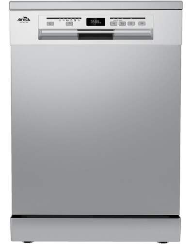 Lavavajillas Artica ALV76031DW - Clase D, 6 programas, 44 dB, 14 servicios, 3ª Bandeja, Inox
