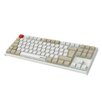 TECLADO PHOENIX ROYAL TKL MECANICO GAMING BLANCO