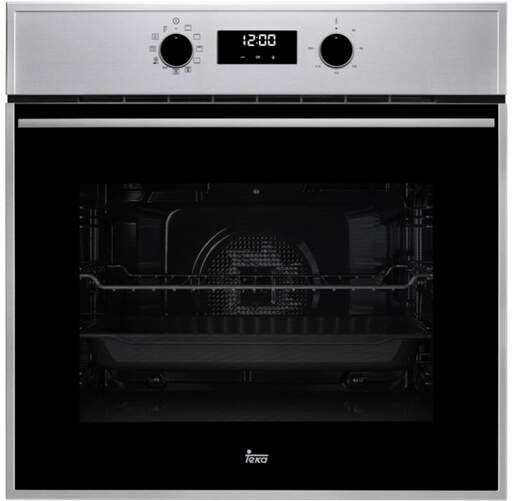 Horno multifunción Teka HSB635SS - Clase A+, 70L, 8 Funciones, Hydroclean ECO, Guía Extraible