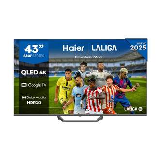 TV HAIER 43%%%quot; H43S80FUX UHD QLED GOOGLETV PEANA