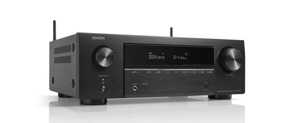 Receptor AV Denon AVR-X1700H - 7.2ch, 8K, 120Hz, DTS, HEOS, eARC, Dolby Atmos, Control Voz