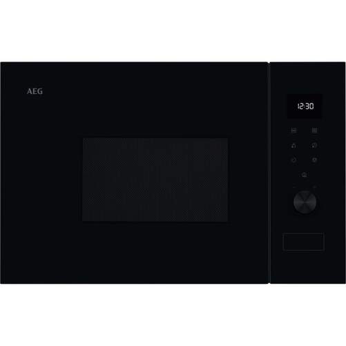 Microondas Integrable AEG OS5MG20EB - 20 L, 800 W, Grill, 5 Potencias, Cristal, Negro
