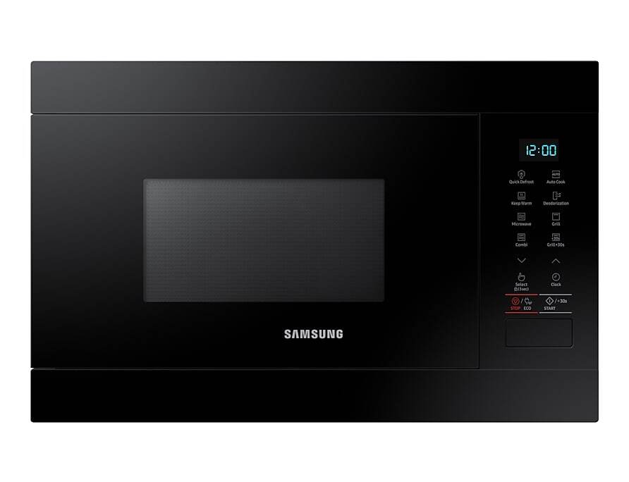Microondas integrable Samsung MG22M8054AK - 850W +Grill1100W, 22L