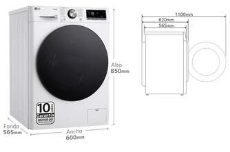 LVD.SEC. LG F4DR7011AGW 11/6K 1400R DSP BCA