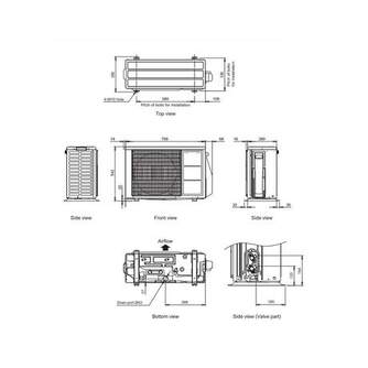 ACON.COND FUJITSU ACY71KA R32 NEW