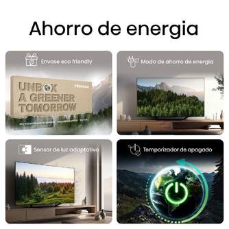 TV HISENSE 100%%%quot; 100E7NQ UHD QLED SMART TV 120HZ