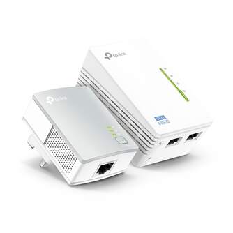 ADAPTADOR PLC TP-LINK AV600 WIFI N300 KIT