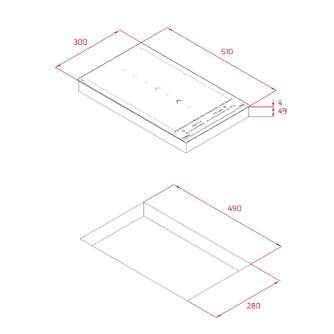 ENCIM. TEKA IZS34700MST 2F FLEX MODULAR 112530001