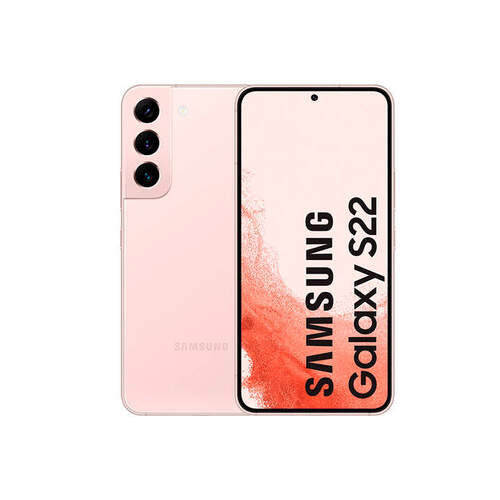 Samsung Galaxy S22 5G 8/128GB Rosa - 6.1" FHD+ 120Hz, 50-12-10/10MPx, 3700mAh