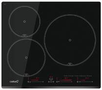 Placa Inducci&oacute;n Cata INSB6003E2BK - 3 Zonas (1 de 28cm), 60cm, 3 Funciones, 9 Niveles, 7100W, Negra