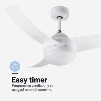 VENTILADOR TECHO U.BLUE MISTRAL 3042 106CM LUZ