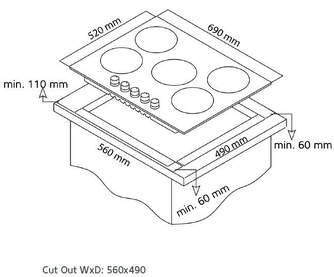 ENCIM. ARTICA AEI6003 3F IND 28cm 6200W BOOSTER