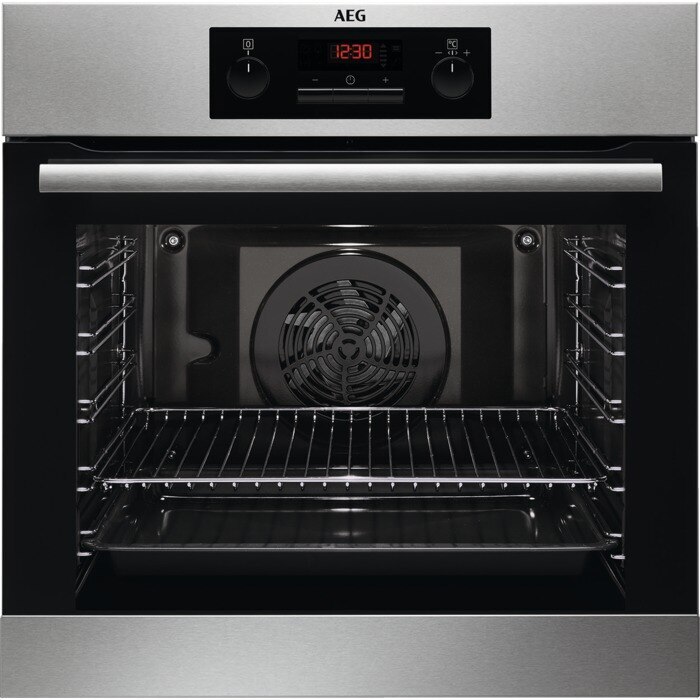 Horno Pirolítico AEG BPB23112ZM - Clase A+, 72L