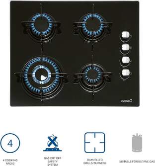 ENCIM. CATA CIB6031BK 68400 4F CRISTAL NEGRO BUTAN