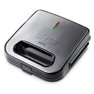 Sandwichera Ufesa SW7870 Delish - 900W, Capacidad 2 S&aacute;ndwiches, Acero Inox, AntiAdherente