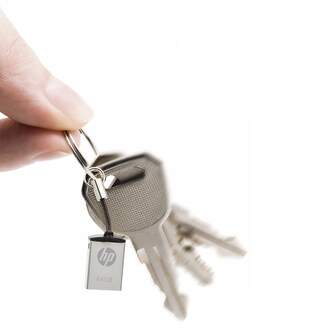 MEMORIA USB HP V222W USB 2.0 64GB PLATA