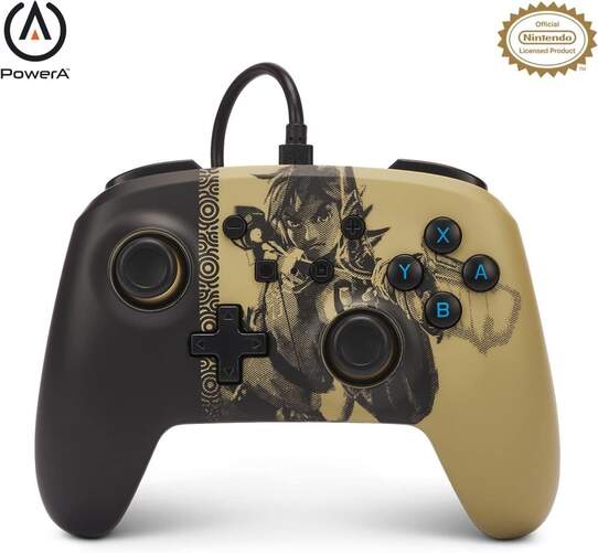 Mando Nintendo Switch Enhanced Power A Con cable - Ancient Archer