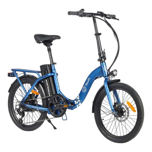 Bicicleta Eléctrica Youin Amsterdam III BK1003 - 250W, Aut. 45km, 7 Velocidades Shimano, ruedas 20"