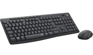 Pack Teclado y rat&oacute;n Logitech MK295 SilentTouch - Inal&aacute;mbrico 2,4 GHz 10m, Teclas acceso directo
