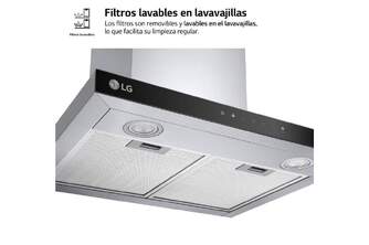 CAMP. LG HCEZ2426S 60CM 800m3h SILVER