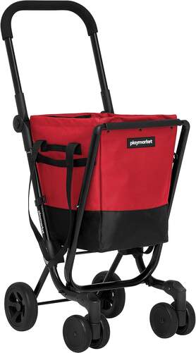 Carro de la compra Play Easy Go 24965 284 - 40 L, Negro, Cherry